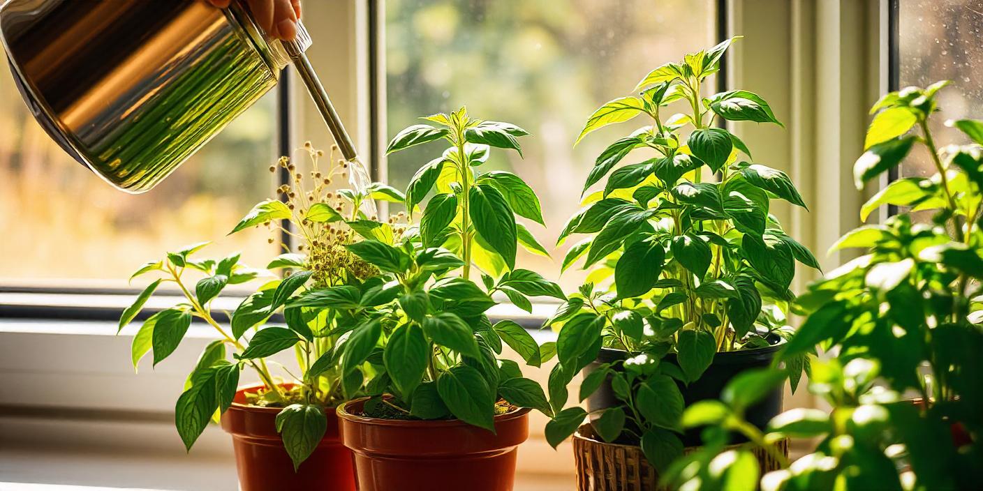 How to grow basil indoors for fresh, flavorful herbs year-round.